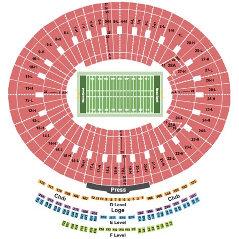 Rose bowl seating chart rows. Things To Know About Rose bowl seating chart rows. 